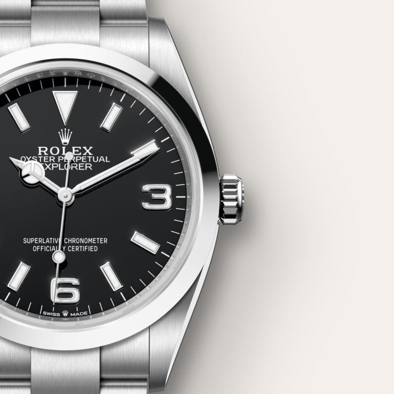 Rolex Explorer 36 M124270-0001 with Superlative Certified tag