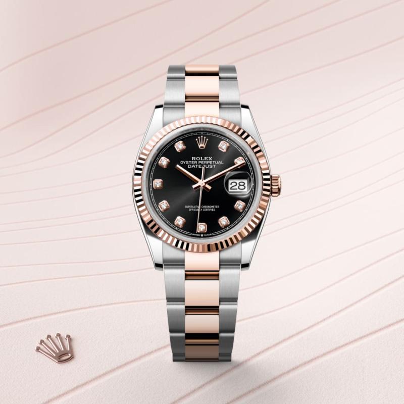 Rolex Datejust 36 M126231-0020 watch front facing