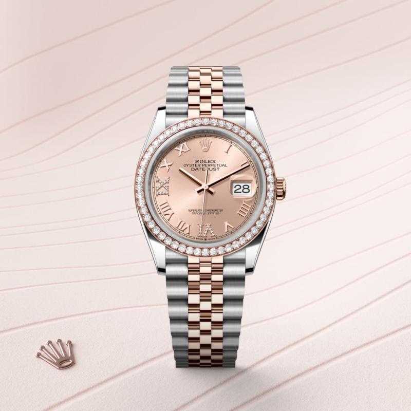 Rolex Datejust 36 M126281RBR-0015 watch front facing