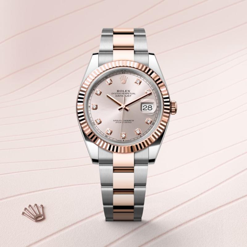 Rolex Datejust 41 M126331-0007 watch front facing