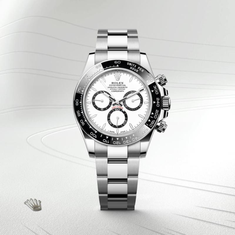 Rolex Cosmograph Daytona M126500LN-0001 watch front facing