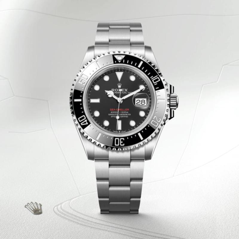 Rolex Sea-Dweller M126600-0002 watch front facing