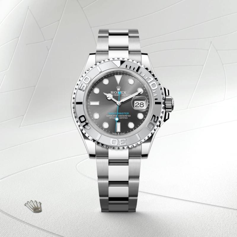 Rolex Yacht-Master 40 M126622-0001 watch front facing