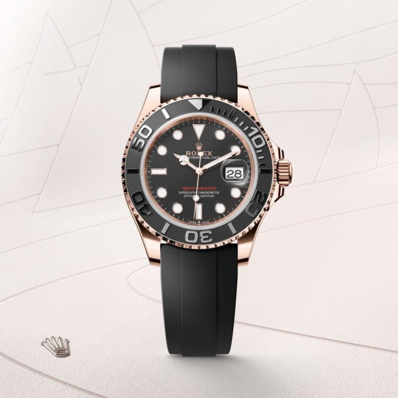 Rolex Yacht-Master 40 M126655-0002 watch front facing