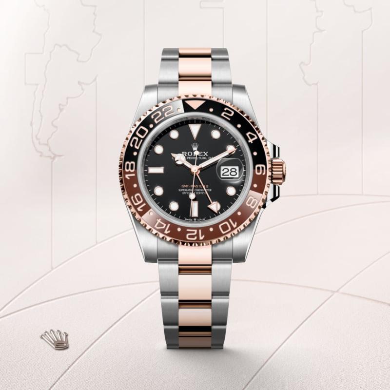 Rolex GMT-Master II M126711CHNR-0002 Watch Front Facing 