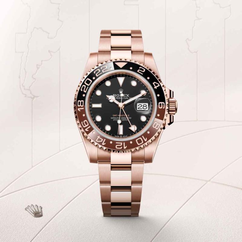 Rolex GMT-Master II M126715CHNR-0001 Watch Front Facing 