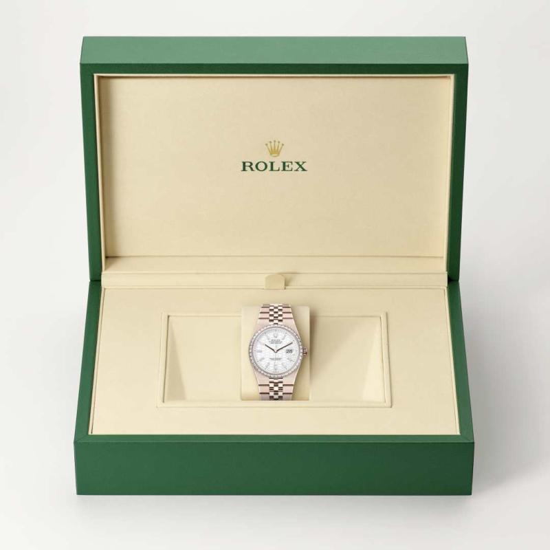 Rolex Land-Dweller M127285TBR-0002 in Rolex box