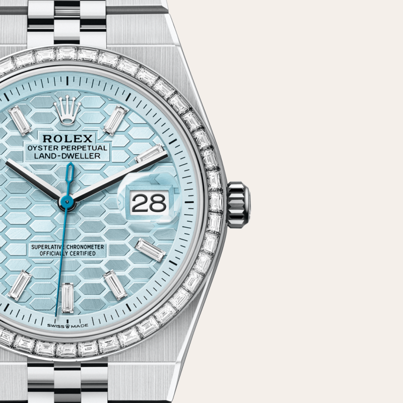 Rolex Land-Dweller M127286tbr-0001 with Superlative Certified tag