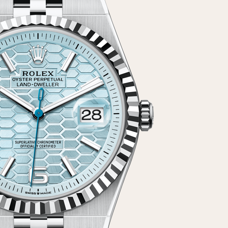 Rolex Land-Dweller M127336-0001 with Superlative Certified tag