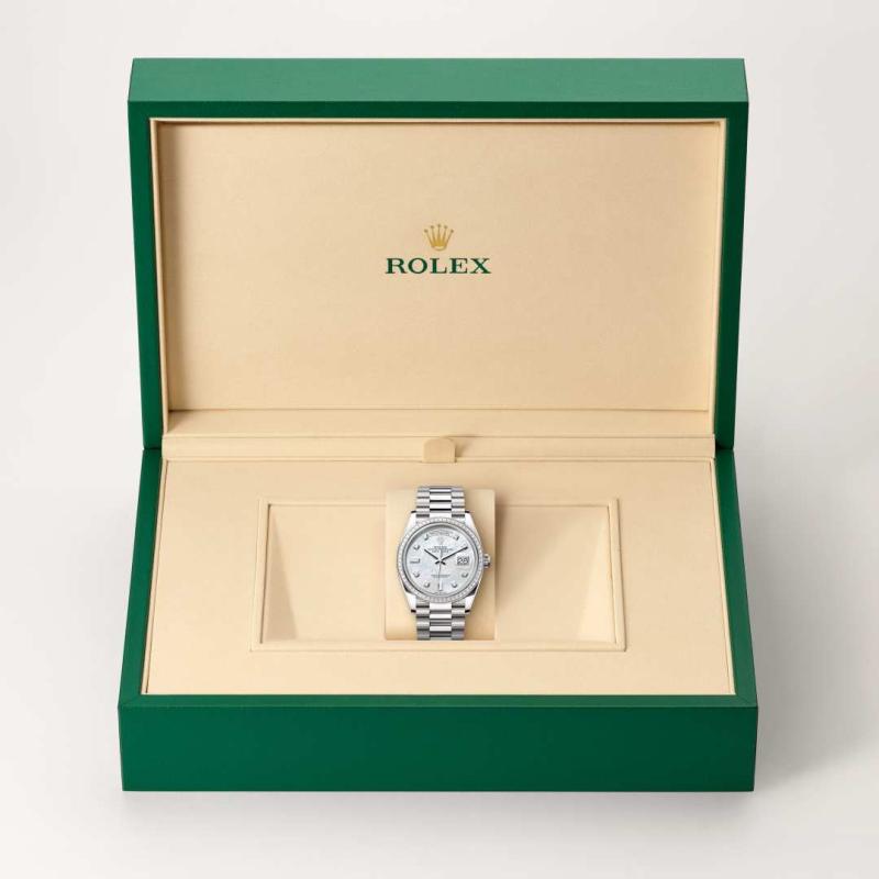 Rolex Day-Date 36 M128399TBR-0003 in Rolex Box