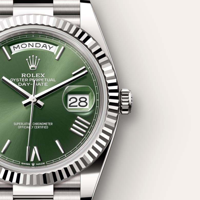 Rolex Day-Date 40 M228239-0033 with Superlative Certified tag