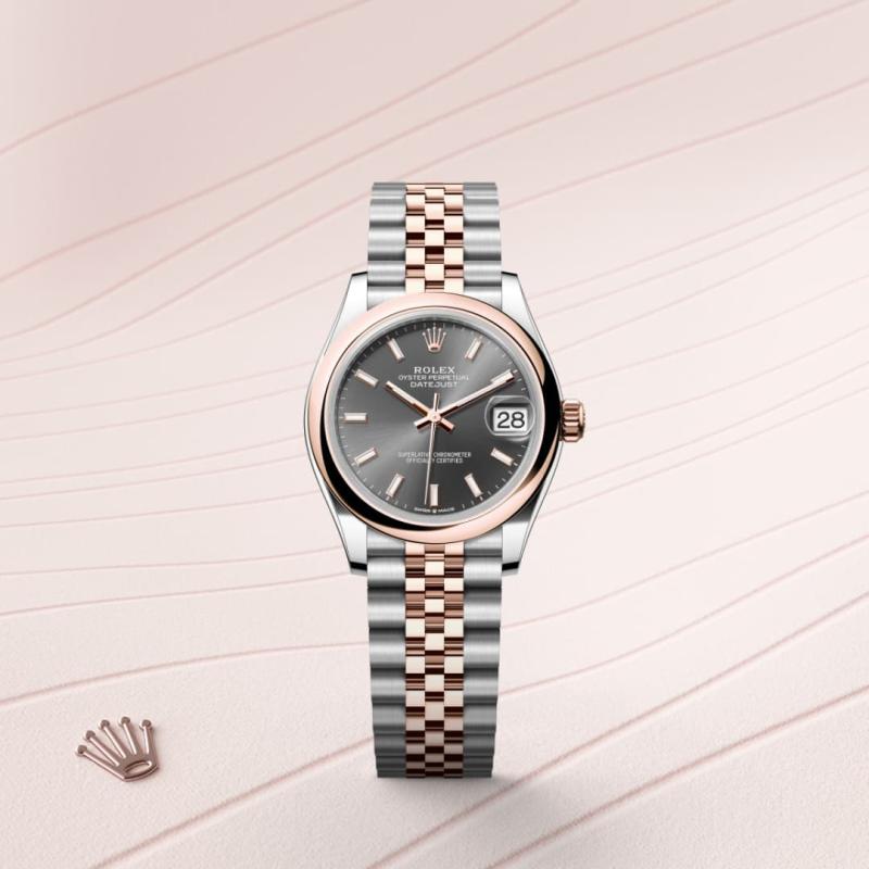 Rolex Datejust 31 M278241-0018 watch front facing