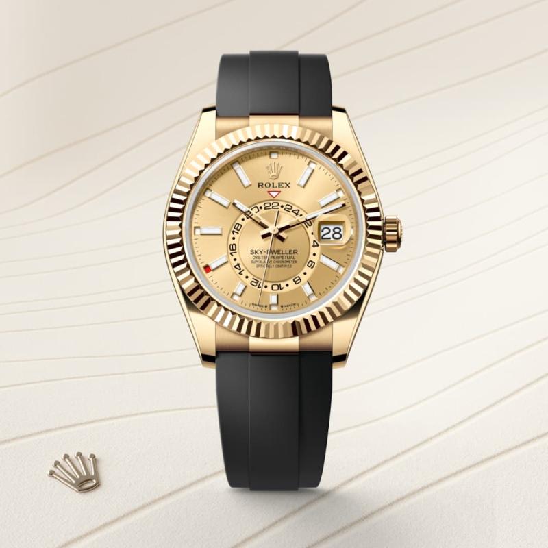 Rolex Sky-Dweller M336238-0001 watch front facing