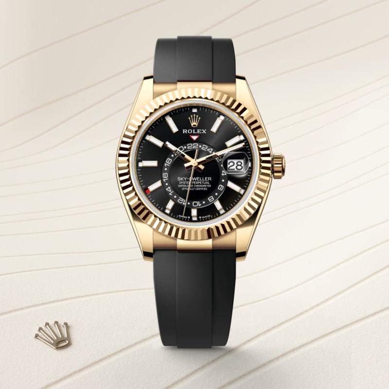 Rolex Sky-Dweller M336238-0002 watch front facing