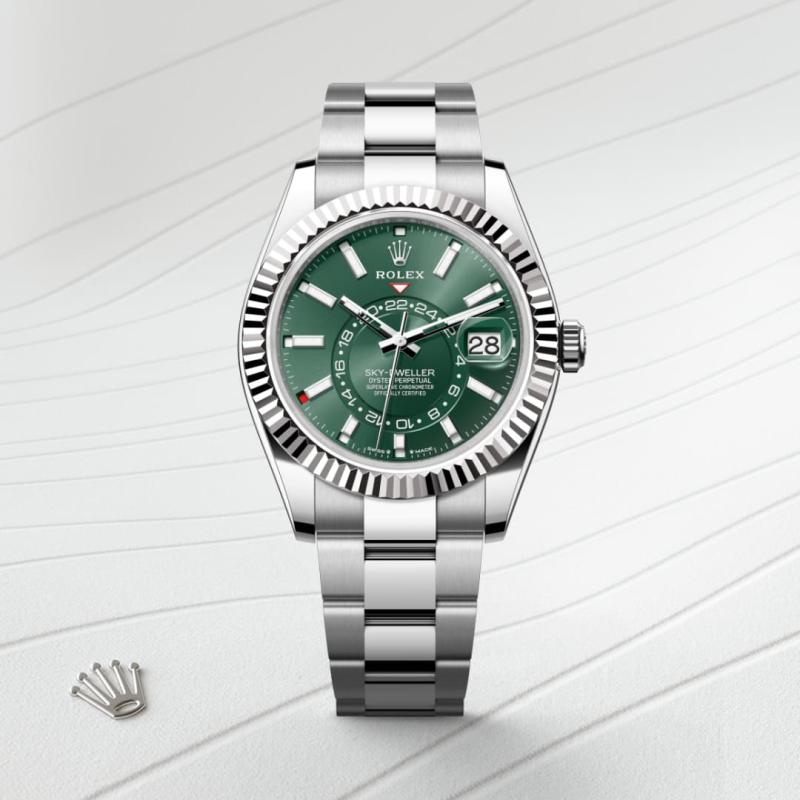 Rolex Sky-Dweller M336934-0001 watch front facing