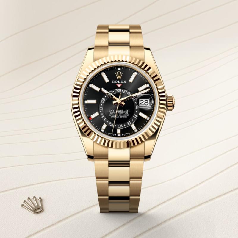 Rolex Sky-Dweller M336938-0002 watch front facing