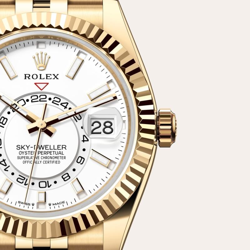 Rolex Sky-Dweller M336938-0006 with Superlative Certified tag