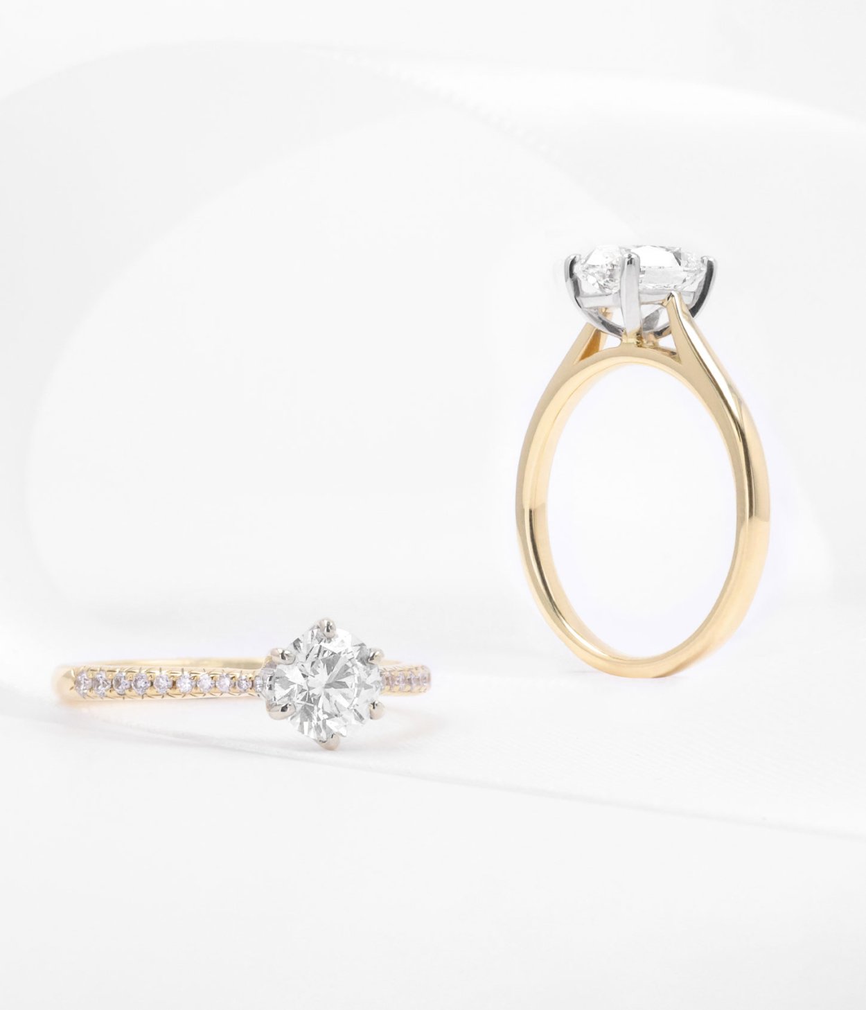 Yellow Gold Engagement Rings