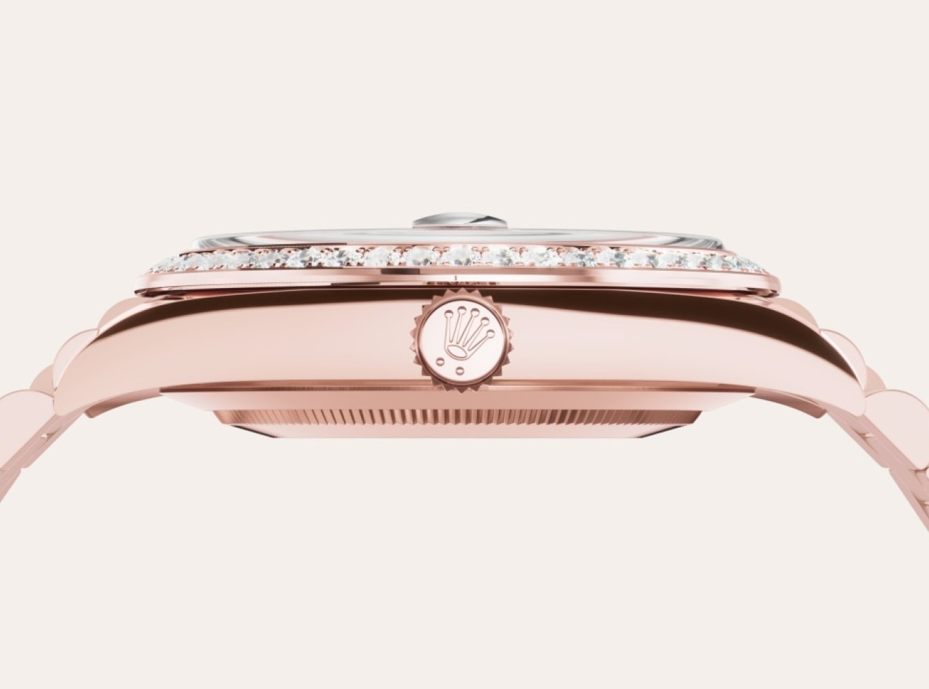Rolex Day-Date M228345RBR0024 18 ct Everose gold