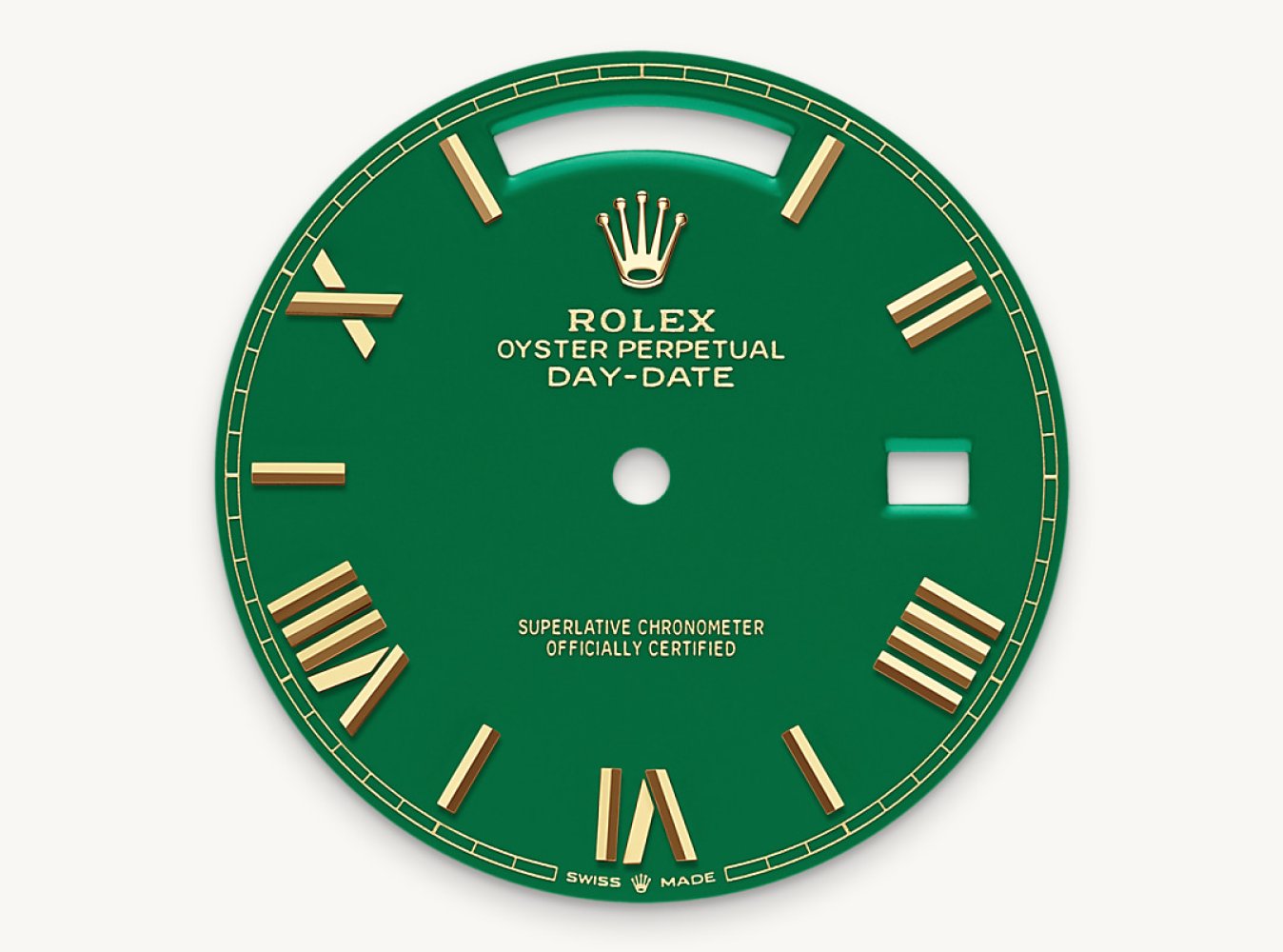 Rolex Day-Date M228348RBR0040 Green dial