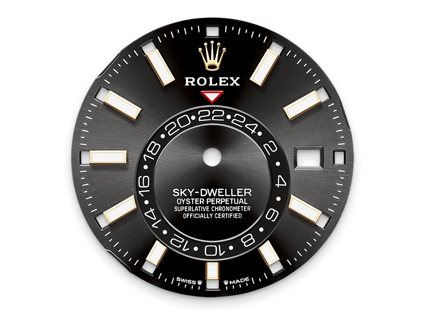 Rolex Sky-Dweller M336238-0002 watch Bright black dial