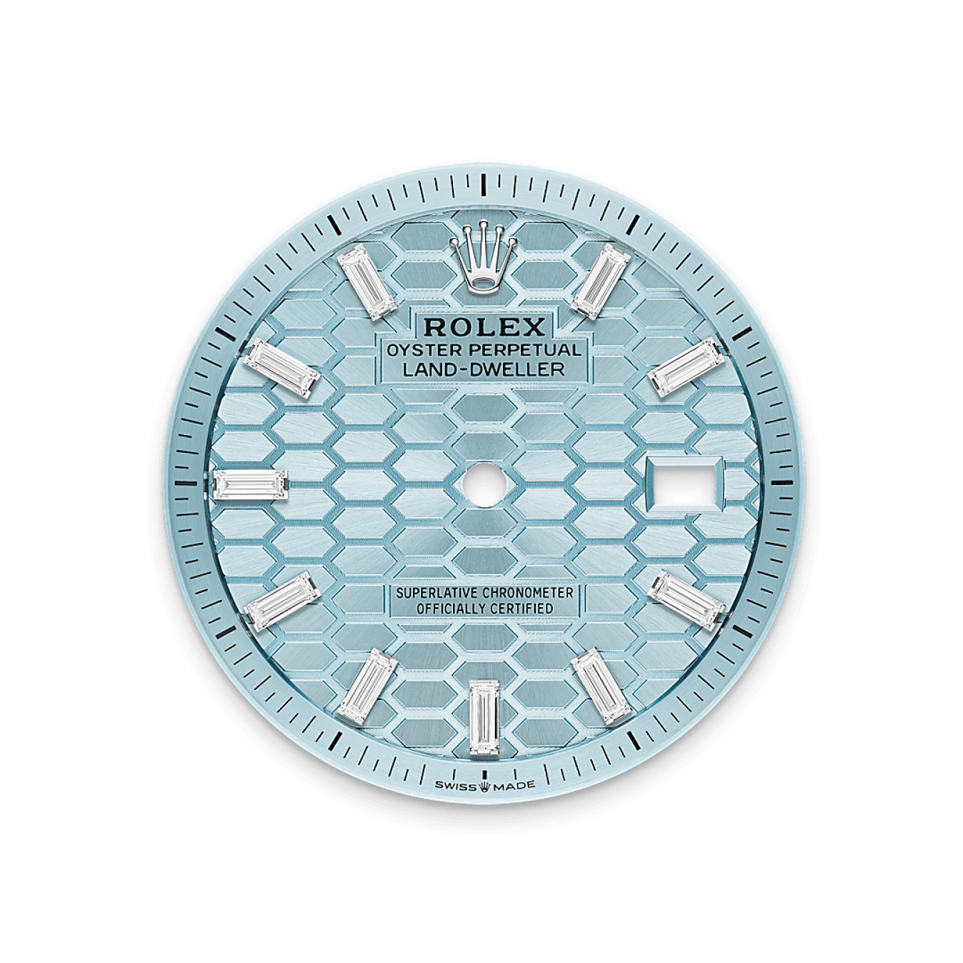 Rolex Land-Dweller M127286TBR-0001 Ice-blue Dial 