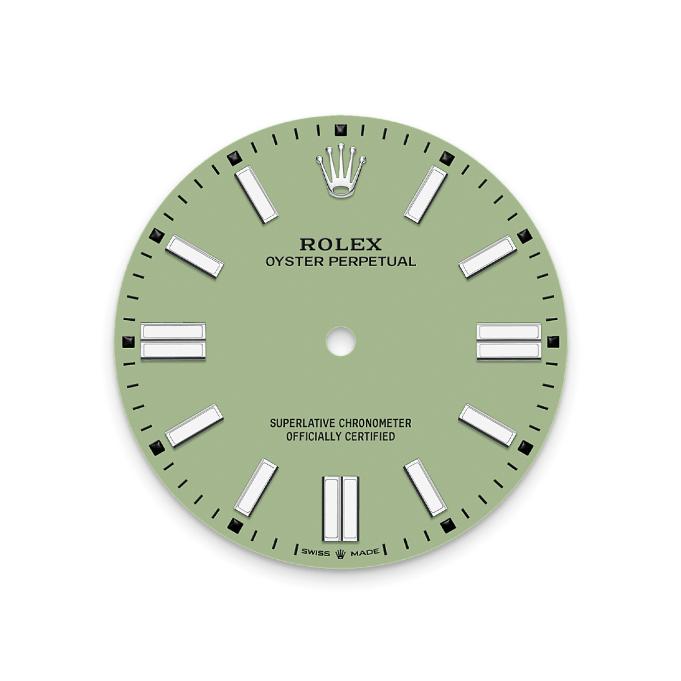 Rolex Oyster Perpetual M134300-0006 Pistachio Dial