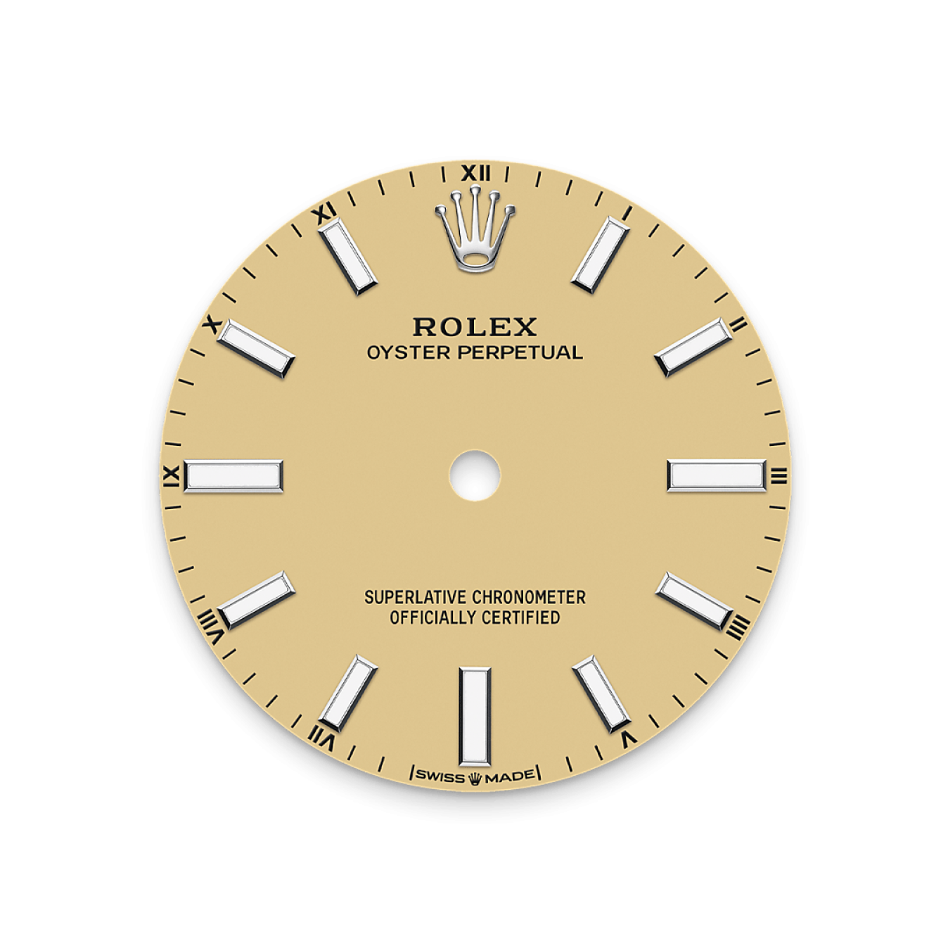 Rolex Oyster Perpetual M124200-0007 Beige Dial