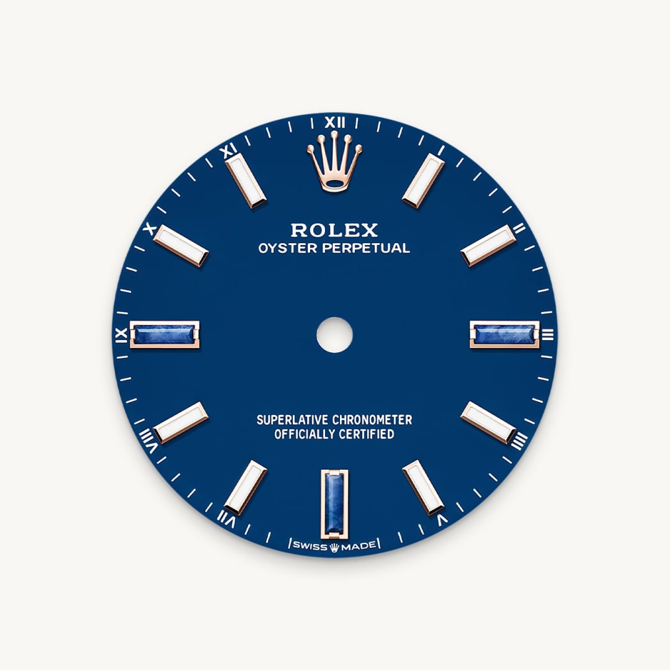 Rolex M124205-0002 Blue Stone Dial