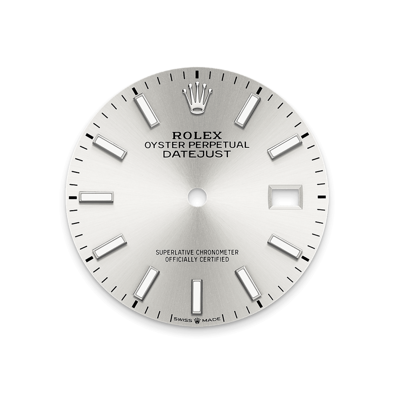 Rolex Datejust M126200-0002 Silver dial