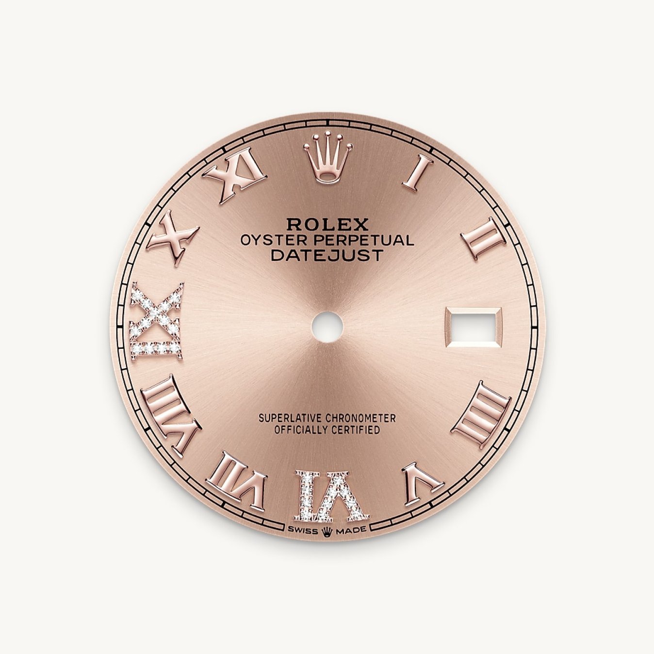Rolex Datejust M126281RBR-0015 Rosé-colour dial