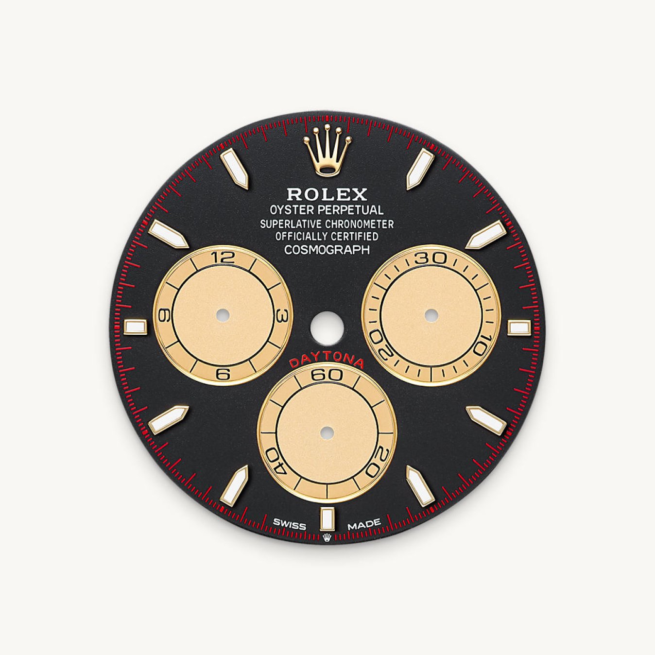 Rolex M126203-0058 Intense Black and Champange Dial