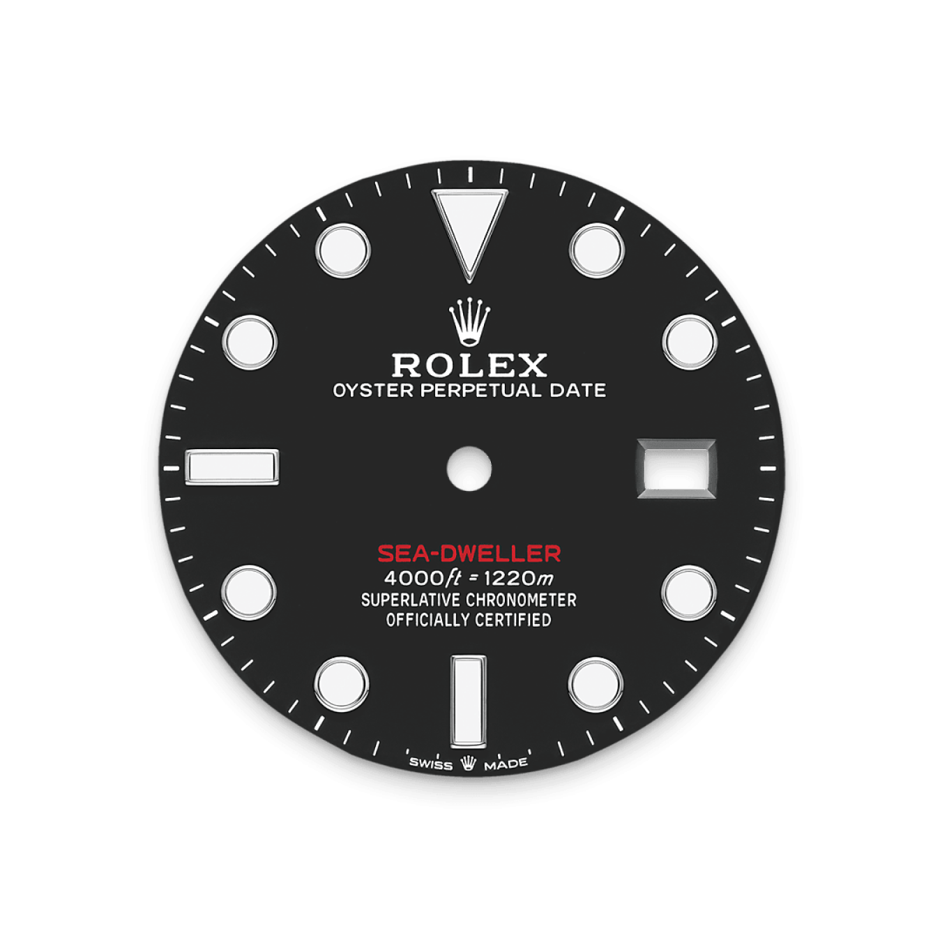 Rolex Sea-Dweller M126600-0002 watch Intense black dial