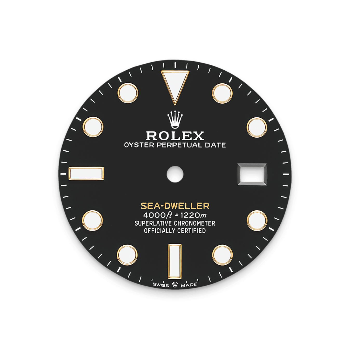 Rolex Sea-Dweller M126603-0001 watch Intense black dial