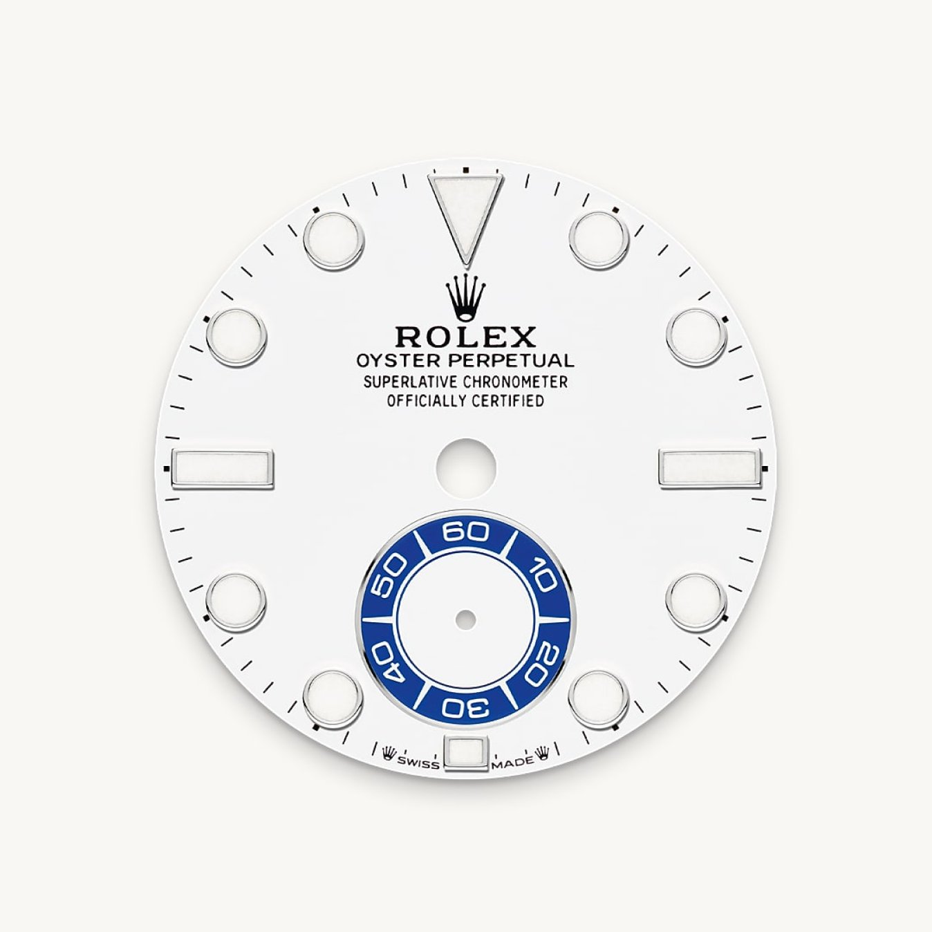 Rolex M126680-0001 White Dial