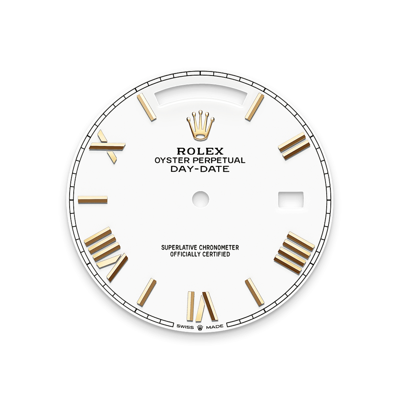 Rolex Day-Date M228238-0042 White dial