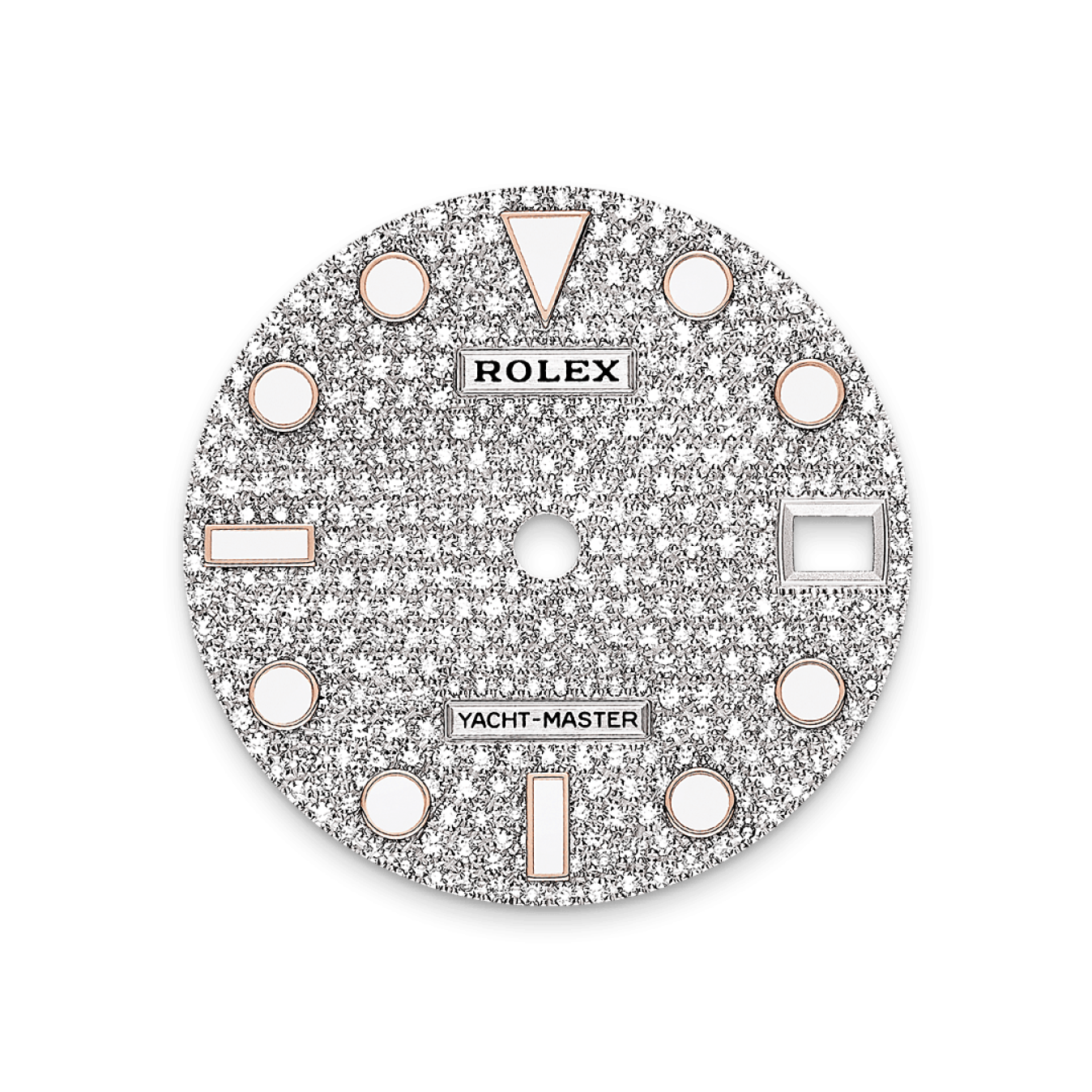 Rolex Yacht-Master 37 M268655-0019 watch Diamond-Paved Dial