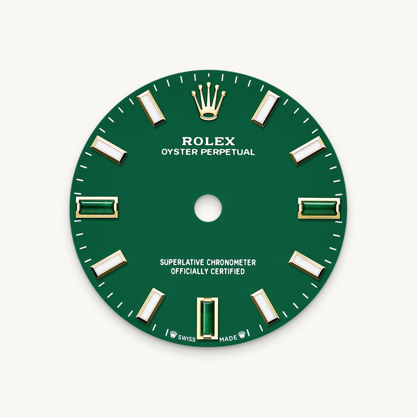 Rolex M276208-0002 Green Stone Dial