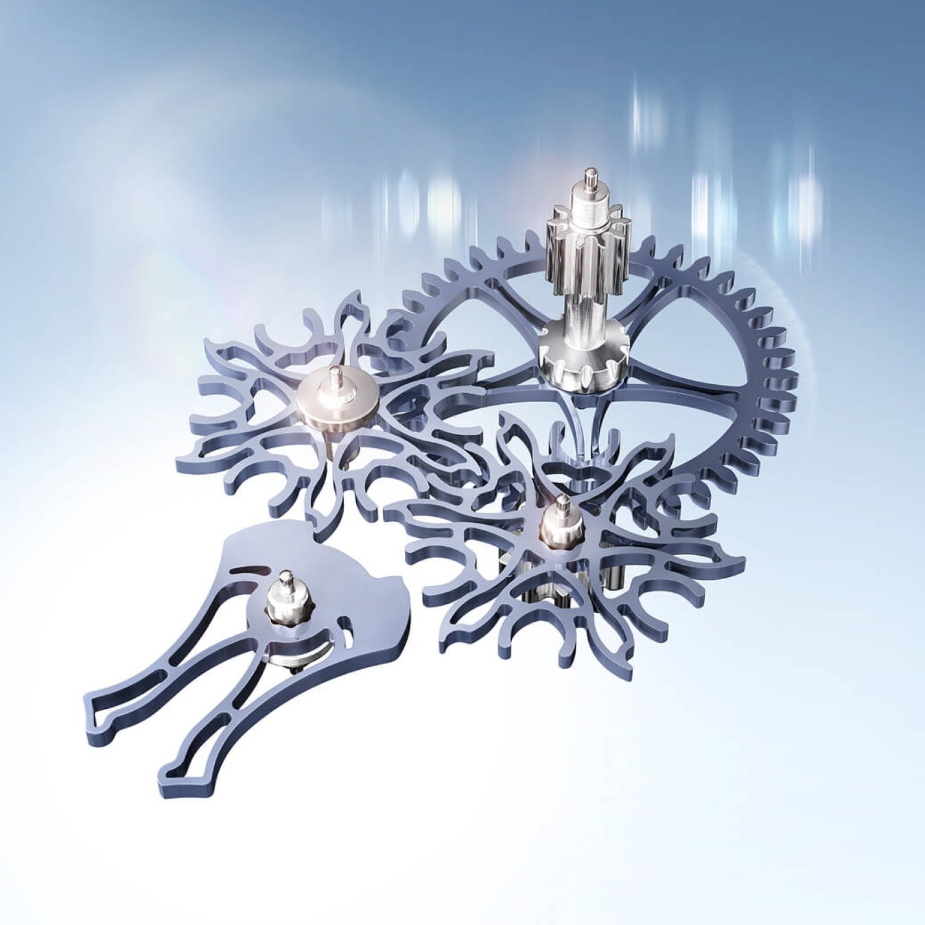 The Dynapulse escapement, exclusive to Rolex