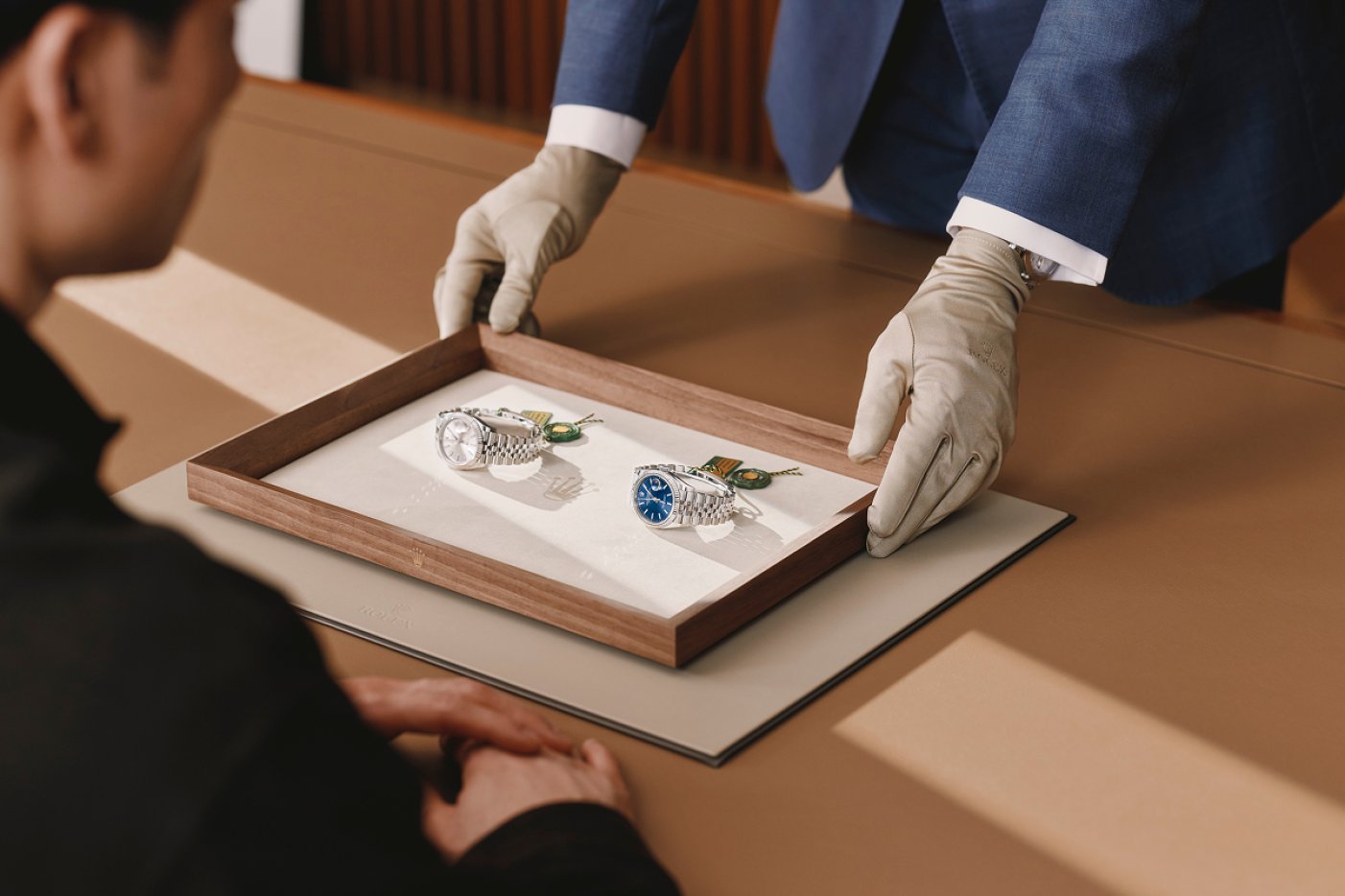 Rolex presentation in-store at our showrooms