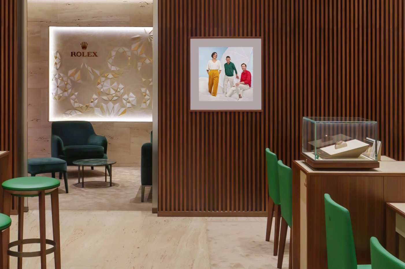Our Rolex Team - Interior of Rolex Showroom