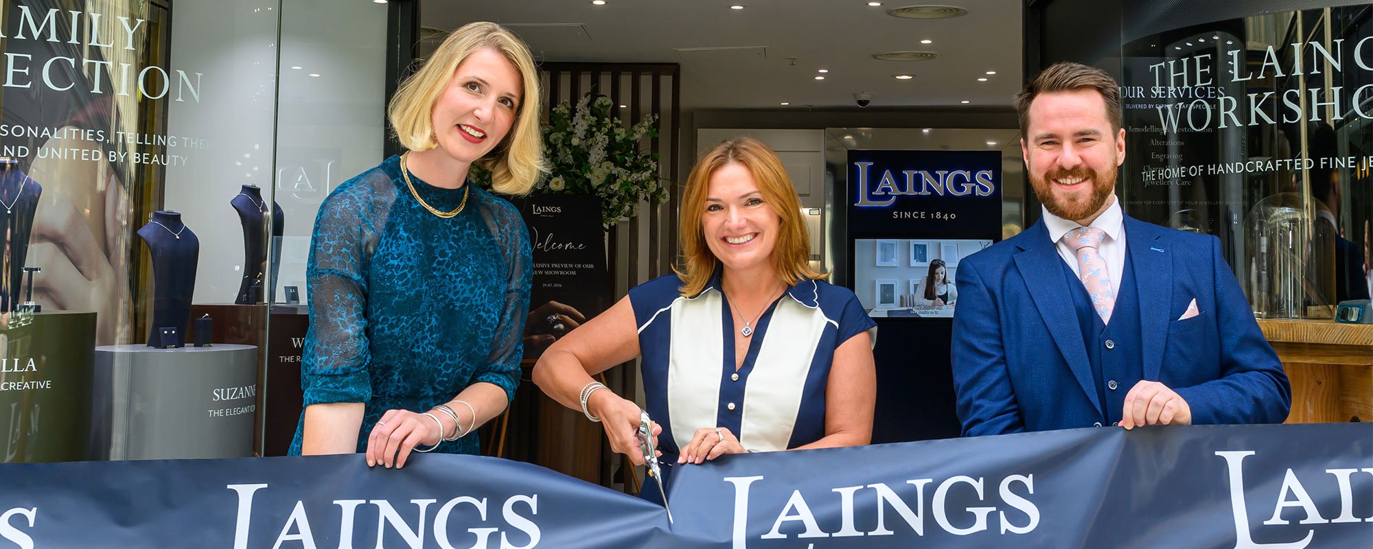 Laings Unveils New Showroom in Glasgow's Argyll Arcade