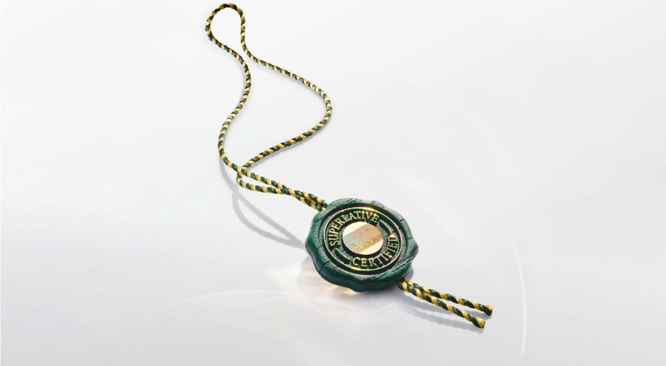 Rolex Superlatvie Chronometer Green Seal Tag