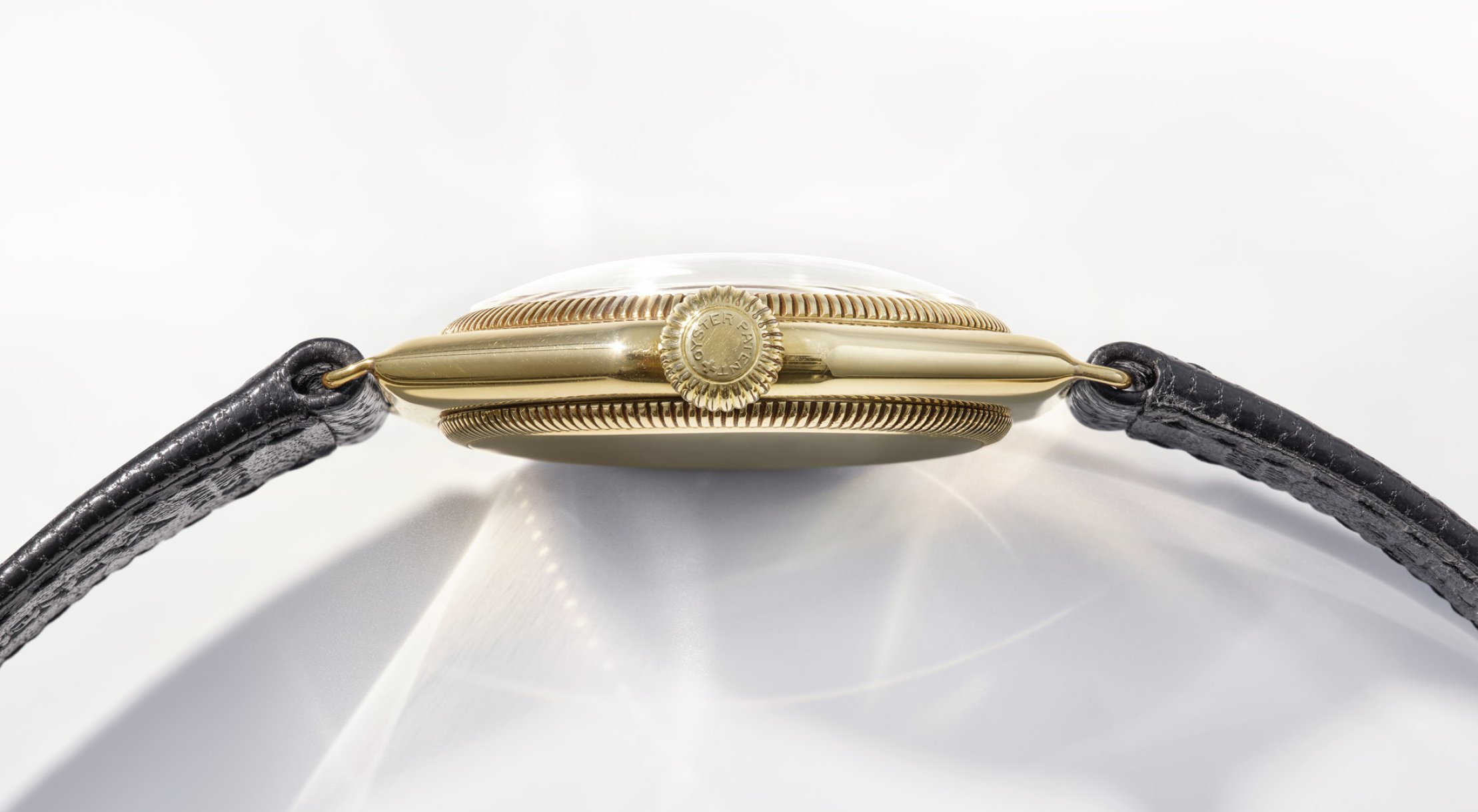 Close-up of an original Rolex Oyster Perpetual
