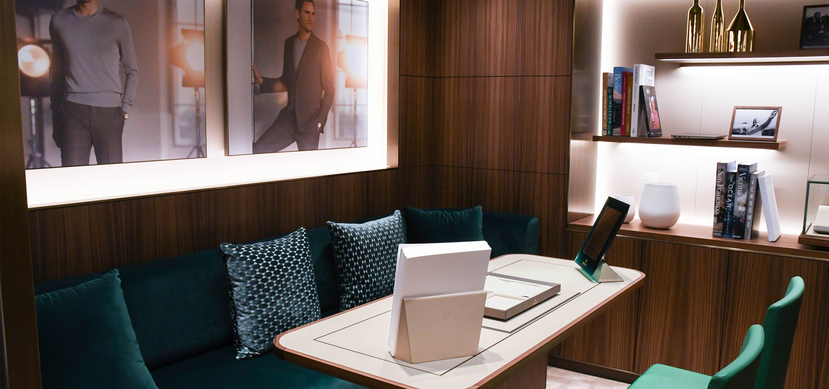 Rolex Showroom at Laings Details