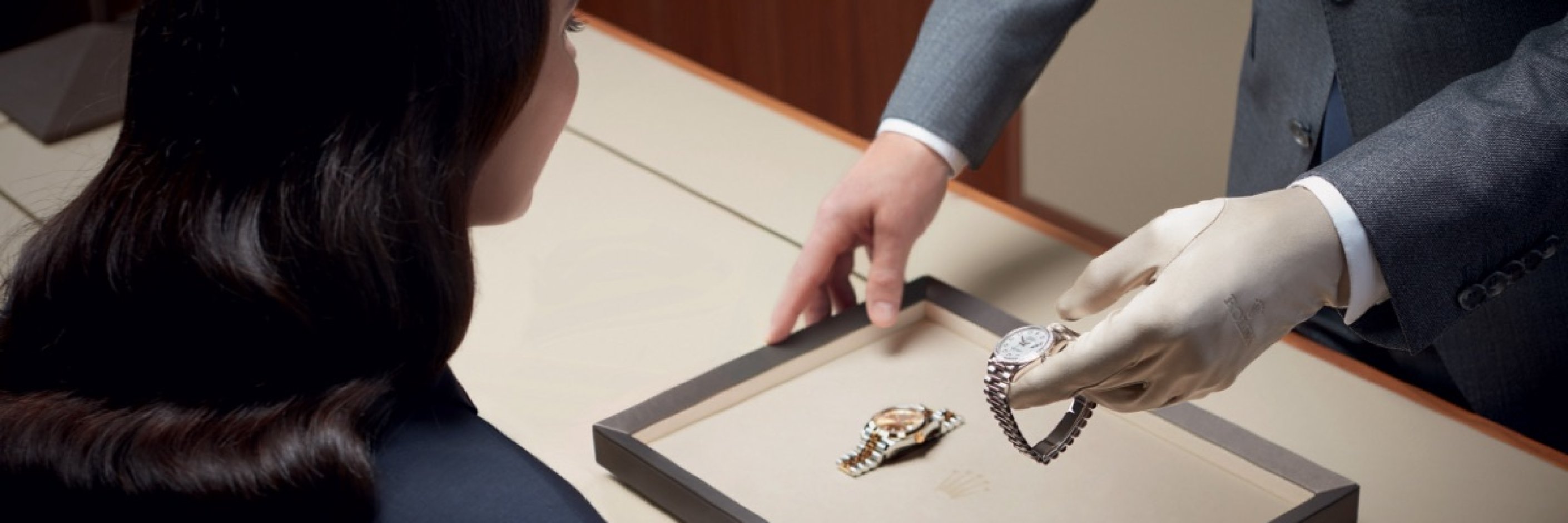 Rolex presentation in-store at our showrooms