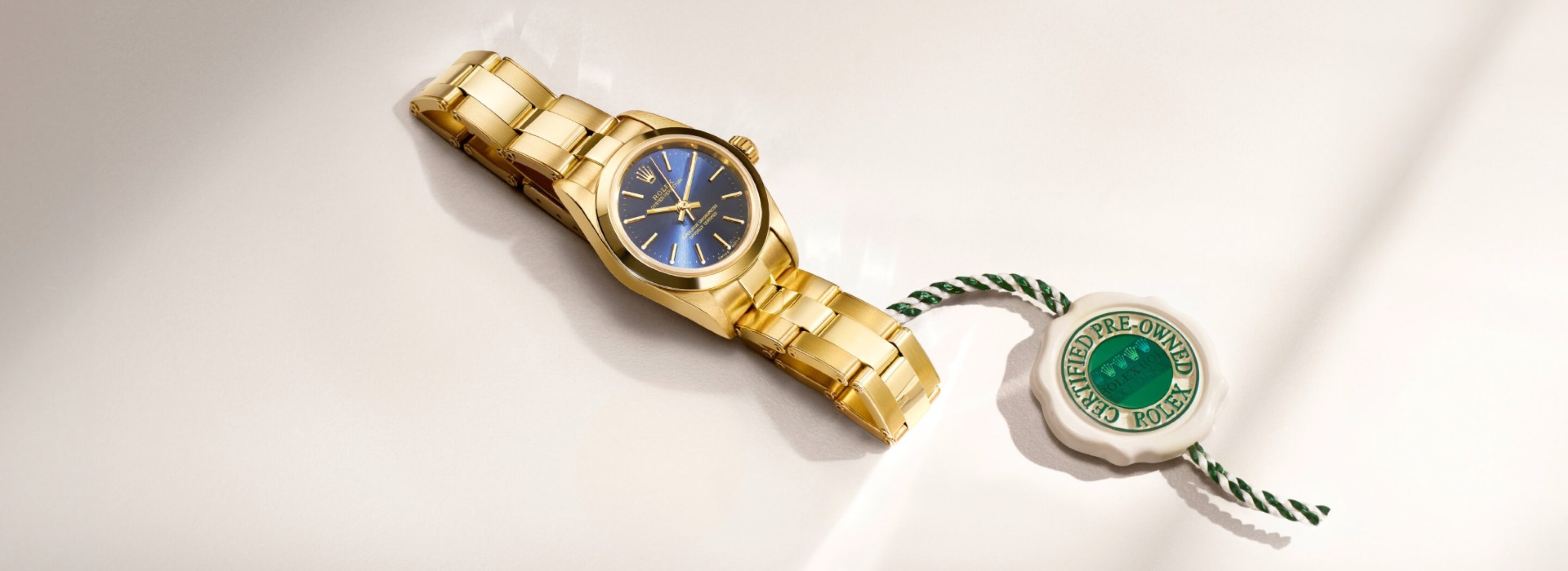 Rolex Certified Pre-Owned Watch Oyster Perpetual