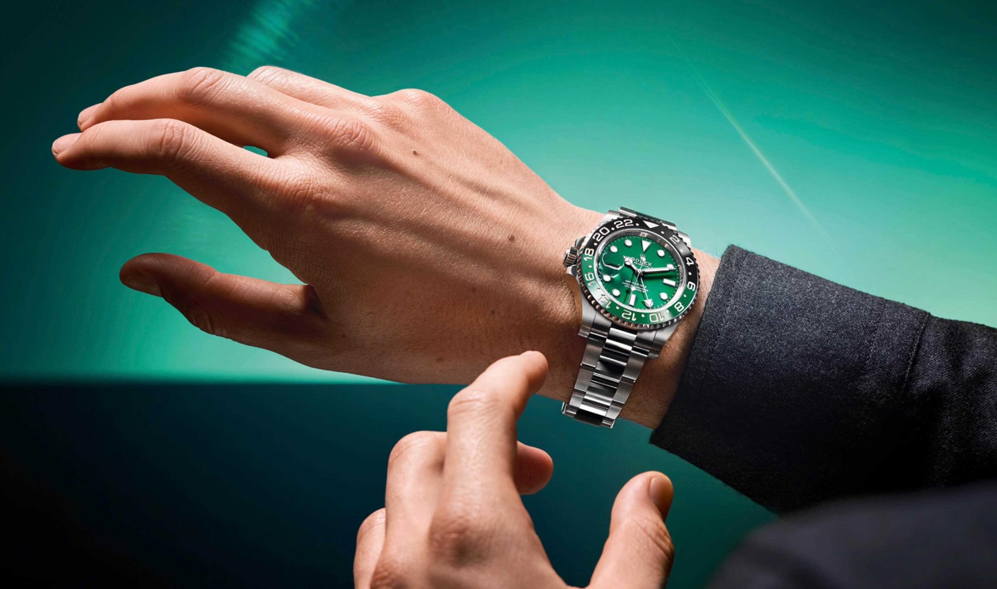 The new Rolex GMT-Master II 2025 on a wrist