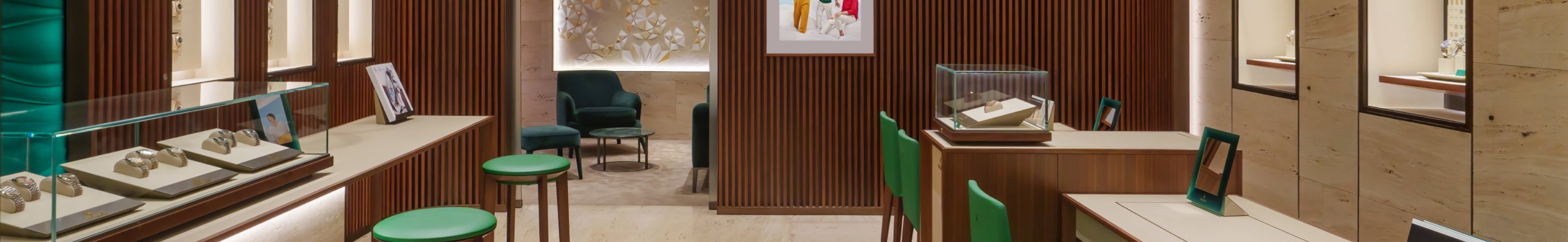 Rolex Interior Showroom at Laings