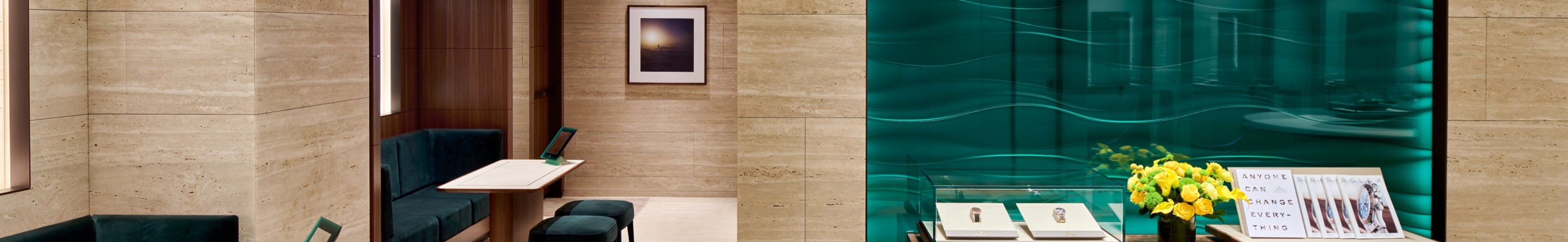 Rolex at Laings Showroom Interior